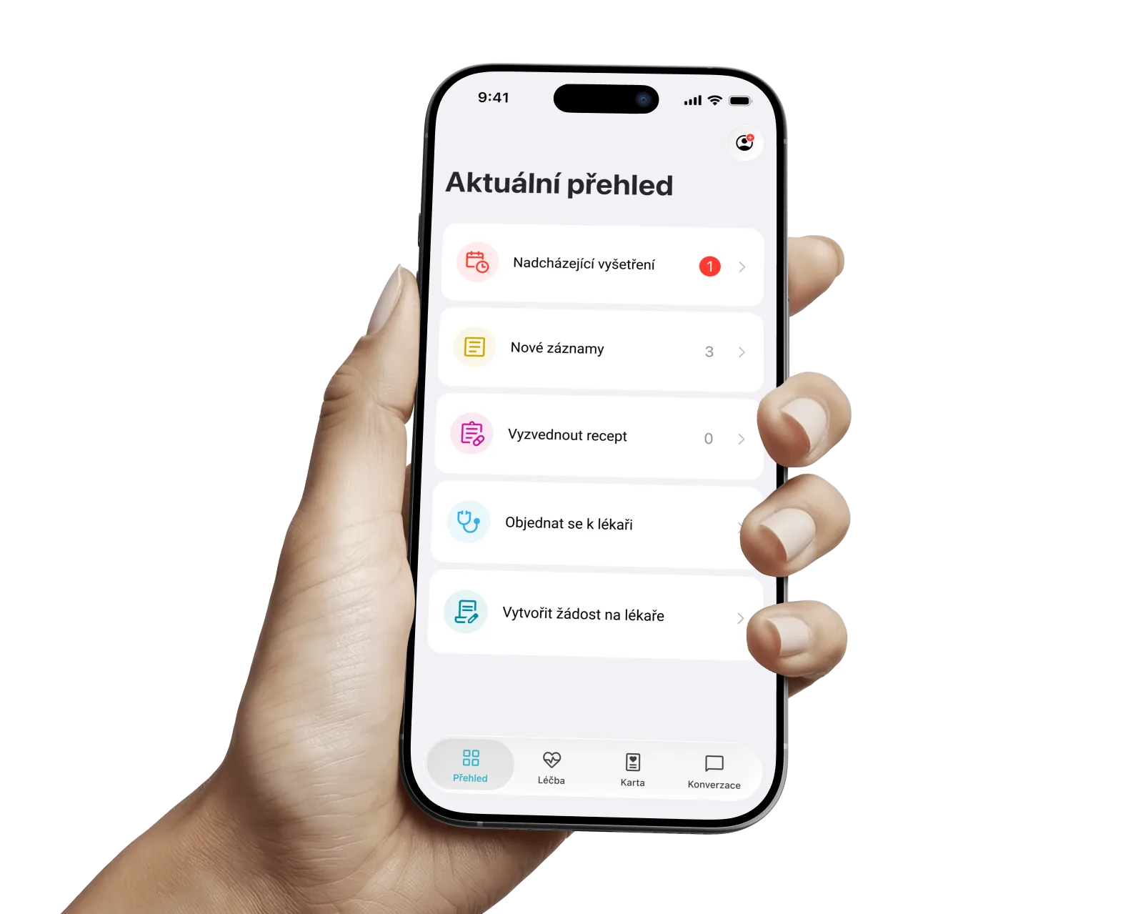 mZdravi aplikace v telefonu